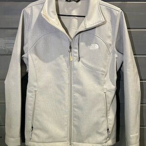 The North Face Women's Light Gray Utility Softshell Jacket